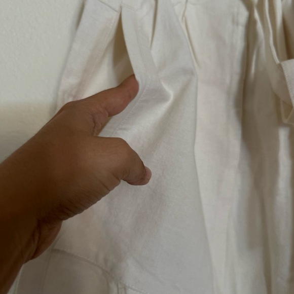 Free People Sky Rider Straight-leg Pants In Ecru - Picture 7 of 13